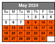 Brooklyn Bike Tour mayo Schedule