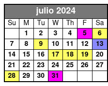 Premiums julio Schedule