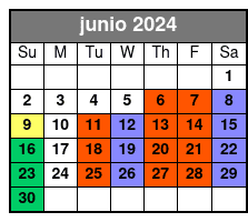 Central Orchestra junio Schedule