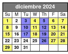 Default diciembre Schedule