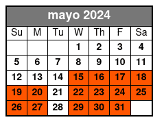 3 Tickets mayo Schedule