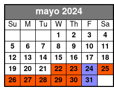 1 Hour 30 Minutes mayo Schedule