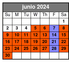 1 Hour 30 Minutes junio Schedule