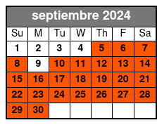 Dutch Tour, eBike (16+) septiembre Schedule