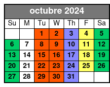 Houdini octubre Schedule