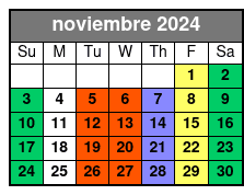 Houdini noviembre Schedule