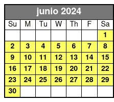 Times Square (In English) junio Schedule