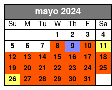 Small-Group Tour mayo Schedule