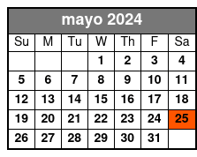 Harlem Gospel Series mayo Schedule