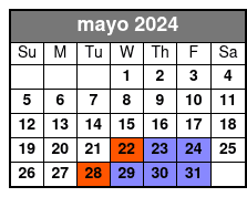 Meet in Manhattan (Ferry) mayo Schedule