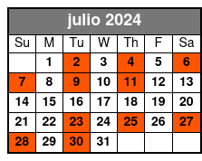 Grand Central Terminal (Eng) julio Schedule