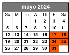 Must-See Manhattan mayo Schedule