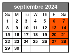 Must-See Manhattan septiembre Schedule