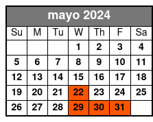 Recorrido En Español Por Nueva York + One World Observatory mayo Schedule
