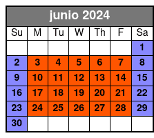 Spyscape junio Schedule