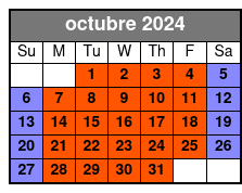 Spyscape octubre Schedule