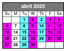 Default abril Schedule