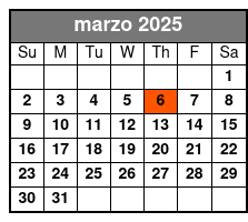 Dream Diamond Hunt marzo Schedule