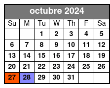 Premium octubre Schedule