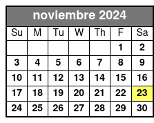 Premium noviembre Schedule