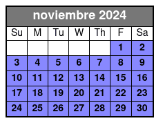 Standard(10 Pro Edited Photos) noviembre Schedule