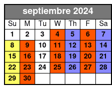 Premium septiembre Schedule