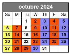 Premium octubre Schedule