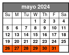 1-Day New York Pass mayo Schedule