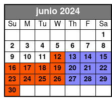 Departure junio Schedule