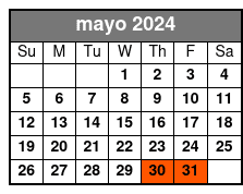 Start Times mayo Schedule