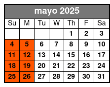 11am Departure mayo Schedule