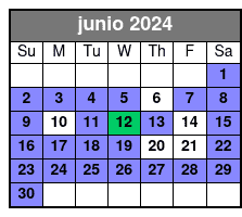 Tour junio Schedule