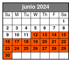 Fully Escorted 8 Hours junio Schedule