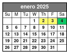 Option enero Schedule