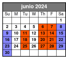 Group Tours junio Schedule