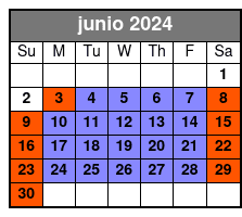 Standard junio Schedule
