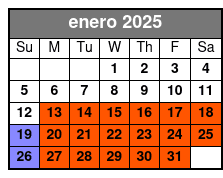 Park, Rockefeller, Times enero Schedule