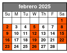 Seven Penn Plaza 8:10am febrero Schedule