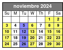 2:30pm noviembre Schedule