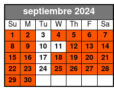Triple Play septiembre Schedule