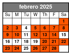 Triple Play febrero Schedule