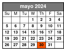 Español Tour mayo Schedule