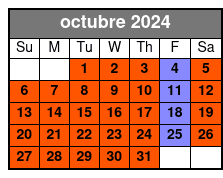 2 - Hours Tour octubre Schedule