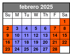 Statue of Liberty Fully Guided febrero Schedule