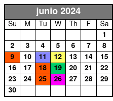 Minimum 4 People Required junio Schedule