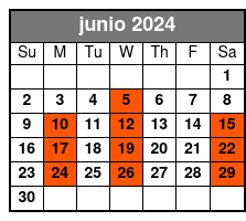 English Tours] junio Schedule