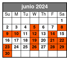 10:30am Departure junio Schedule