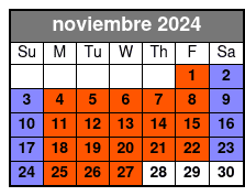 Long Ride with Photostop noviembre Schedule