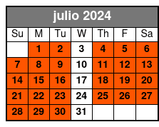 Met Pre-Orientation and Self julio Schedule