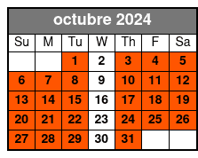 Met Pre-Orientation and Self octubre Schedule